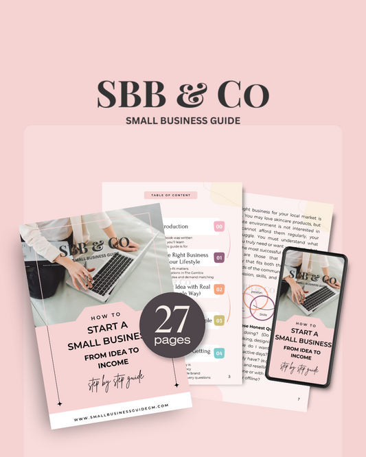 From Idea To Income: A Beginner’s Guide to Starting Your Business